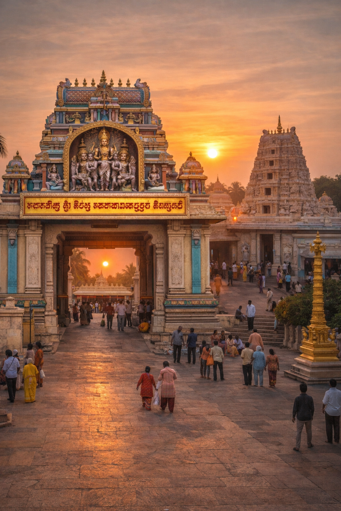 Arasavalli Sun Temple Srikakulam main entrance view